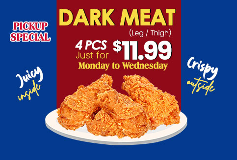 Dark Meat 4 Pcs Deal